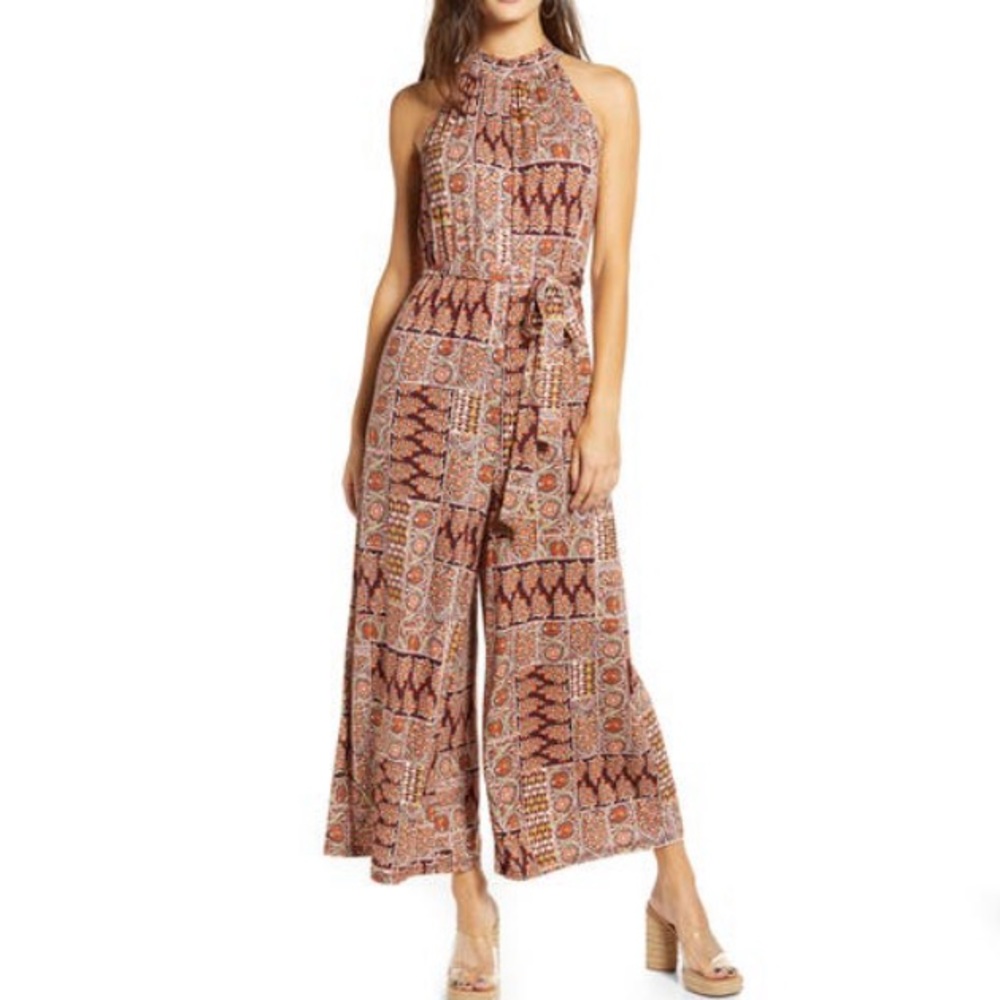 Patchwork jumpsuit